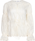 BYIC Lolaic Blus - White Embroidery
