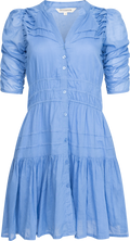 Fabienne Mini Dress - Blue Voille