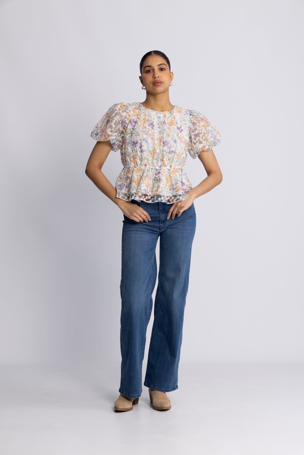 Yasleanna Ss Top - Star White
