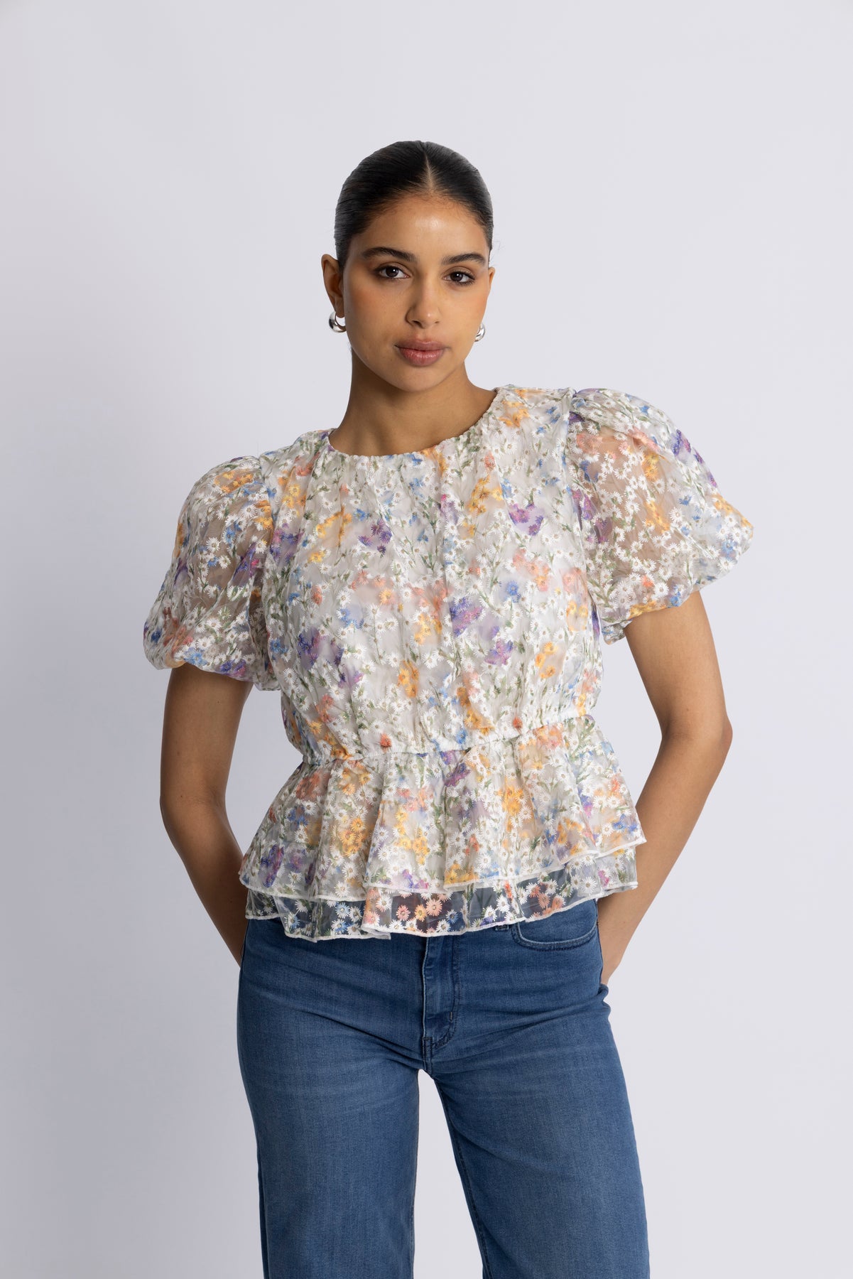 Yasleanna Ss Top - Star White