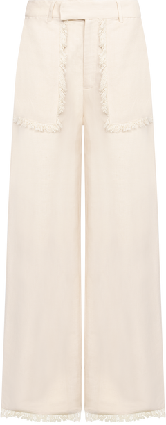 Lila Linen Trousers - Summer Sand