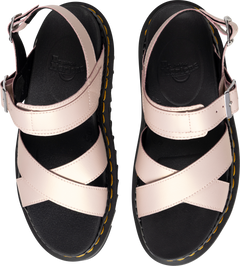 Voss II - Powder Pink+Gold Shift Leather