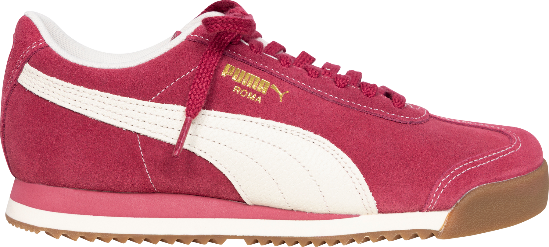 Roma Suede - Port-Warm White-Gum