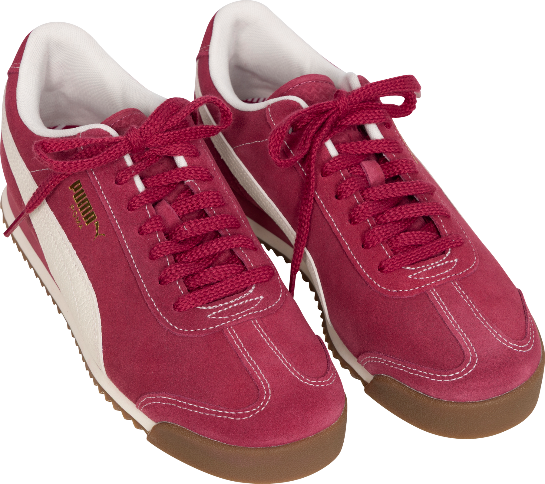 Roma Suede - Port-Warm White-Gum