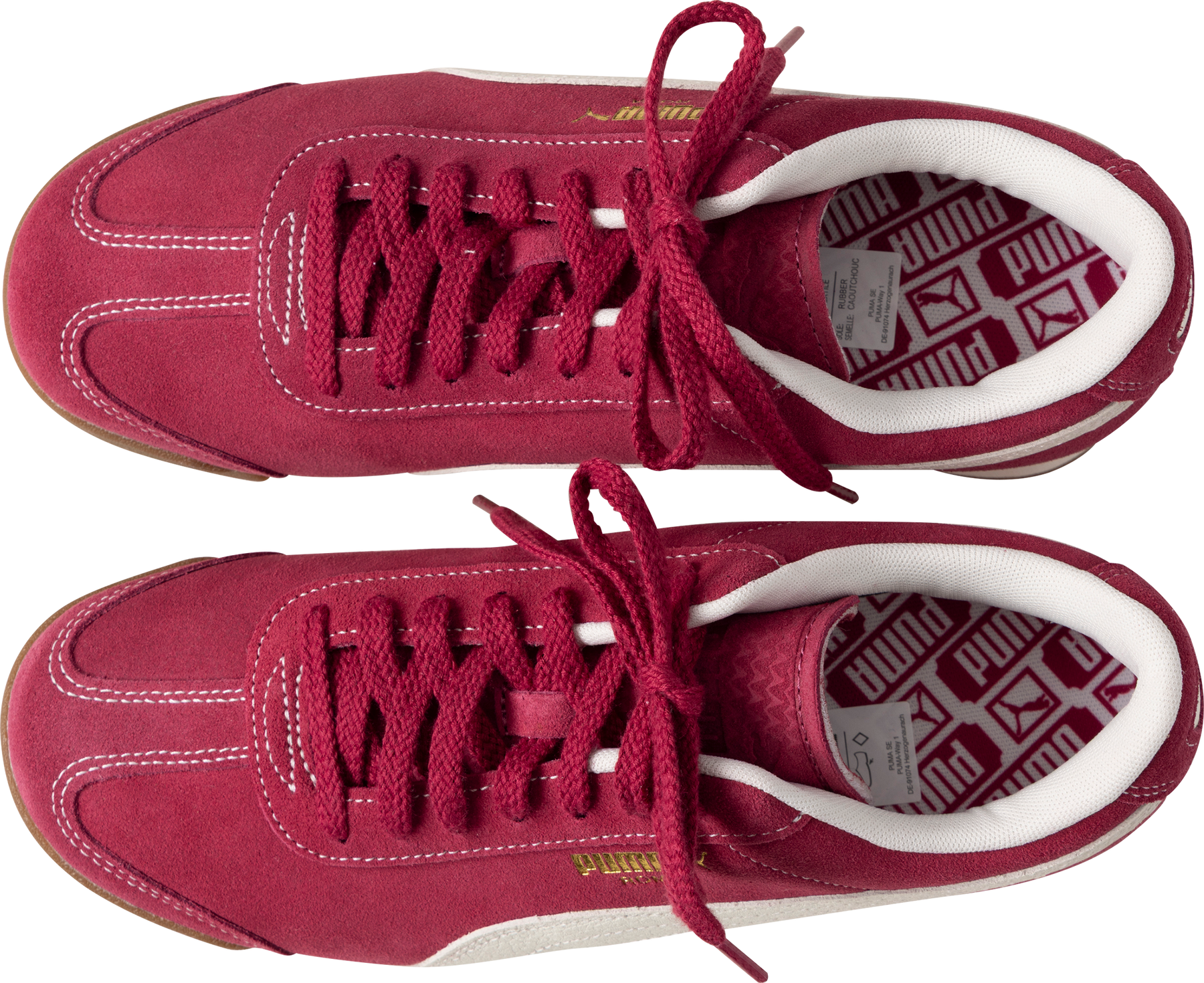 Roma Suede - Port-Warm White-Gum