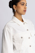Penn Bianco Jacket - Vit