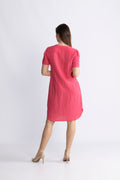 Aminasepw Dress - Claret Red