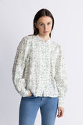 Yasvips Ls Skjorta - Iceberg Green Vips Print