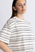 Jaxine Bahara Tee Stp - Turtledove Blk