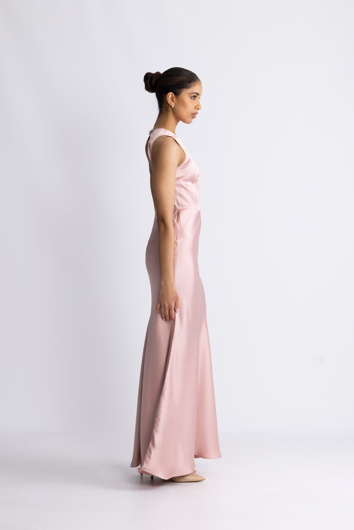 Rome Dress - Pale Mauve