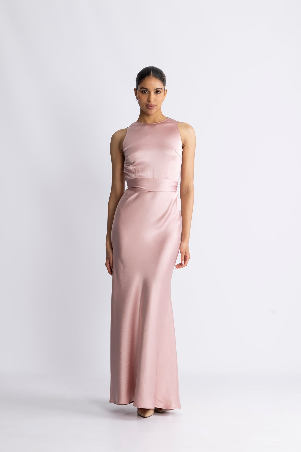 Rome Dress - Pale Mauve