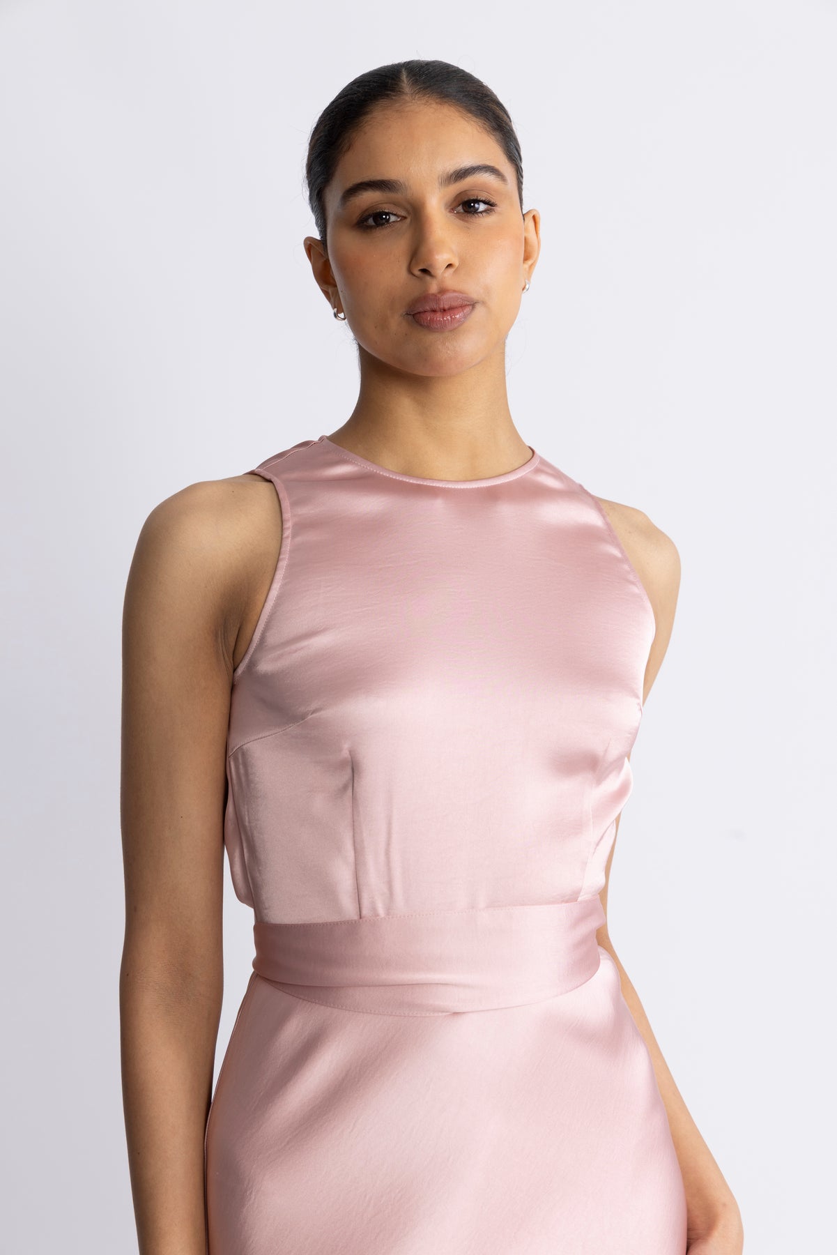 Rome Dress - Pale Mauve