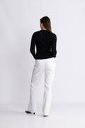 Paris Flared - Classy White