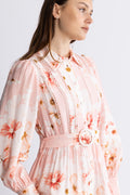 Yasbilla Ls Long Dress - Chintz Rose Billa Aop