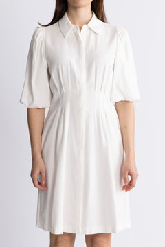 Asana 2/4 Dress - Egret