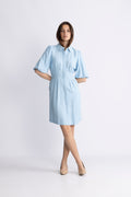 Asana 2/4 Klänning - Airy Blue