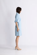 Asana 2/4 Klänning - Airy Blue