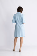 Asana 2/4 Klänning - Airy Blue