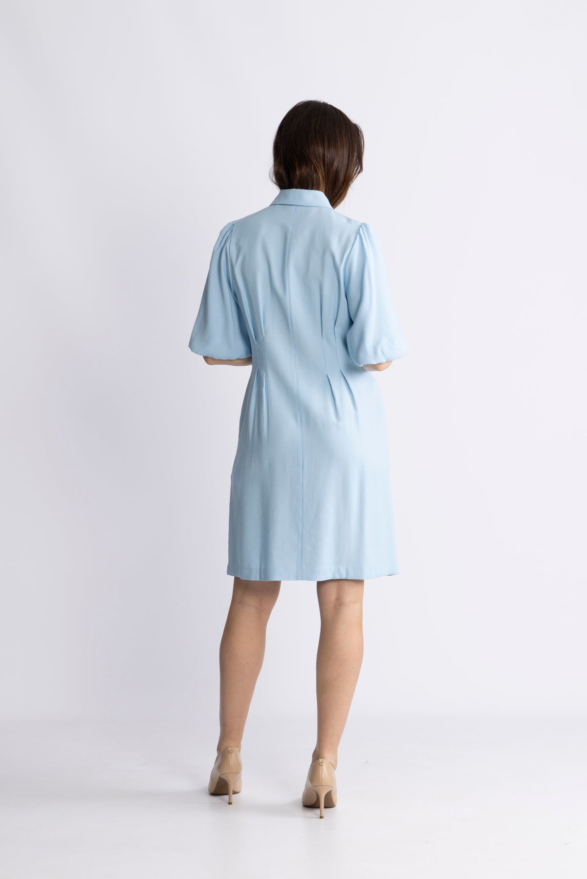 Asana 2/4 Klänning - Airy Blue