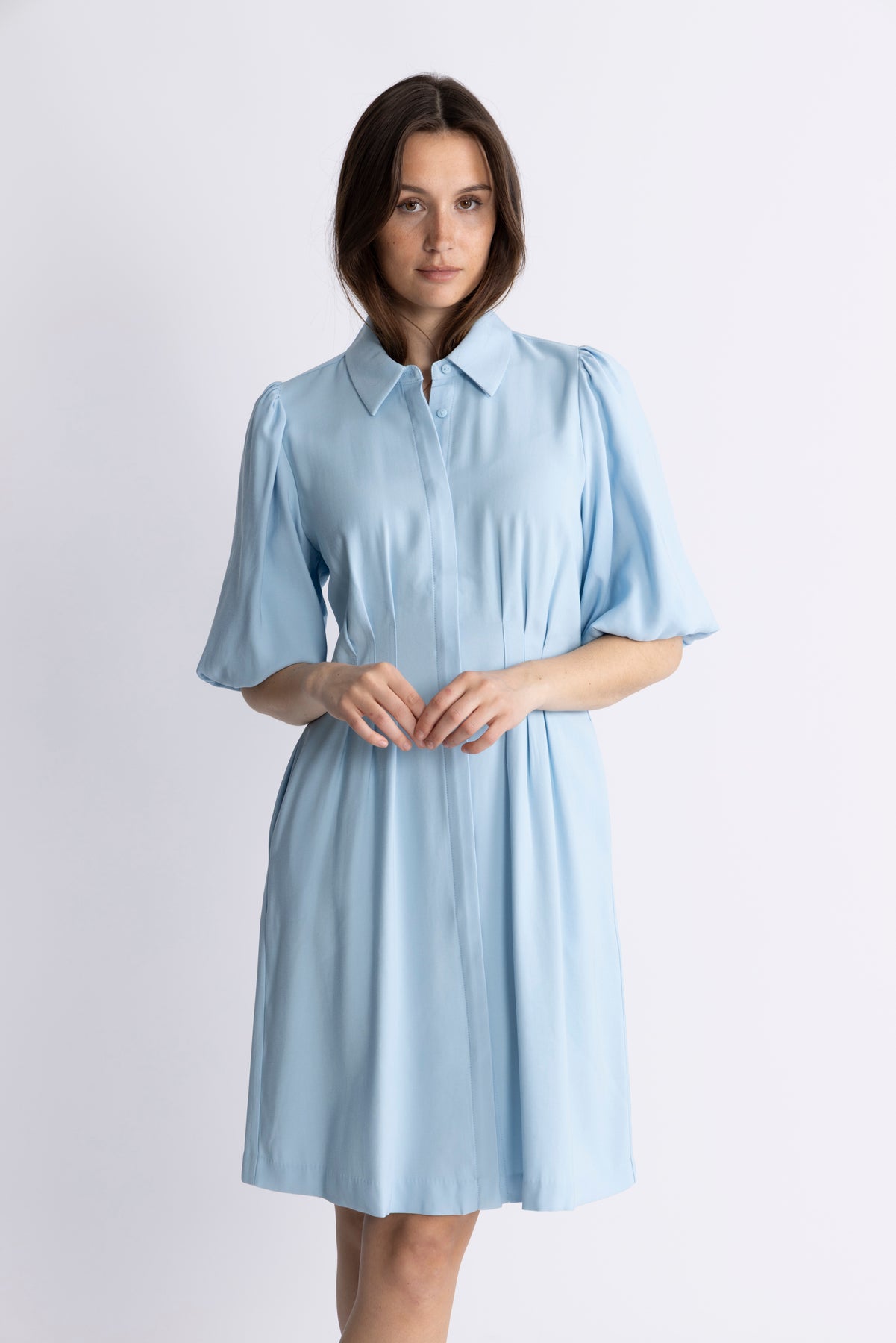 Asana 2/4 Klänning - Airy Blue