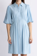 Asana 2/4 Klänning - Airy Blue