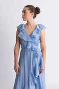 Landon Dress - Blå