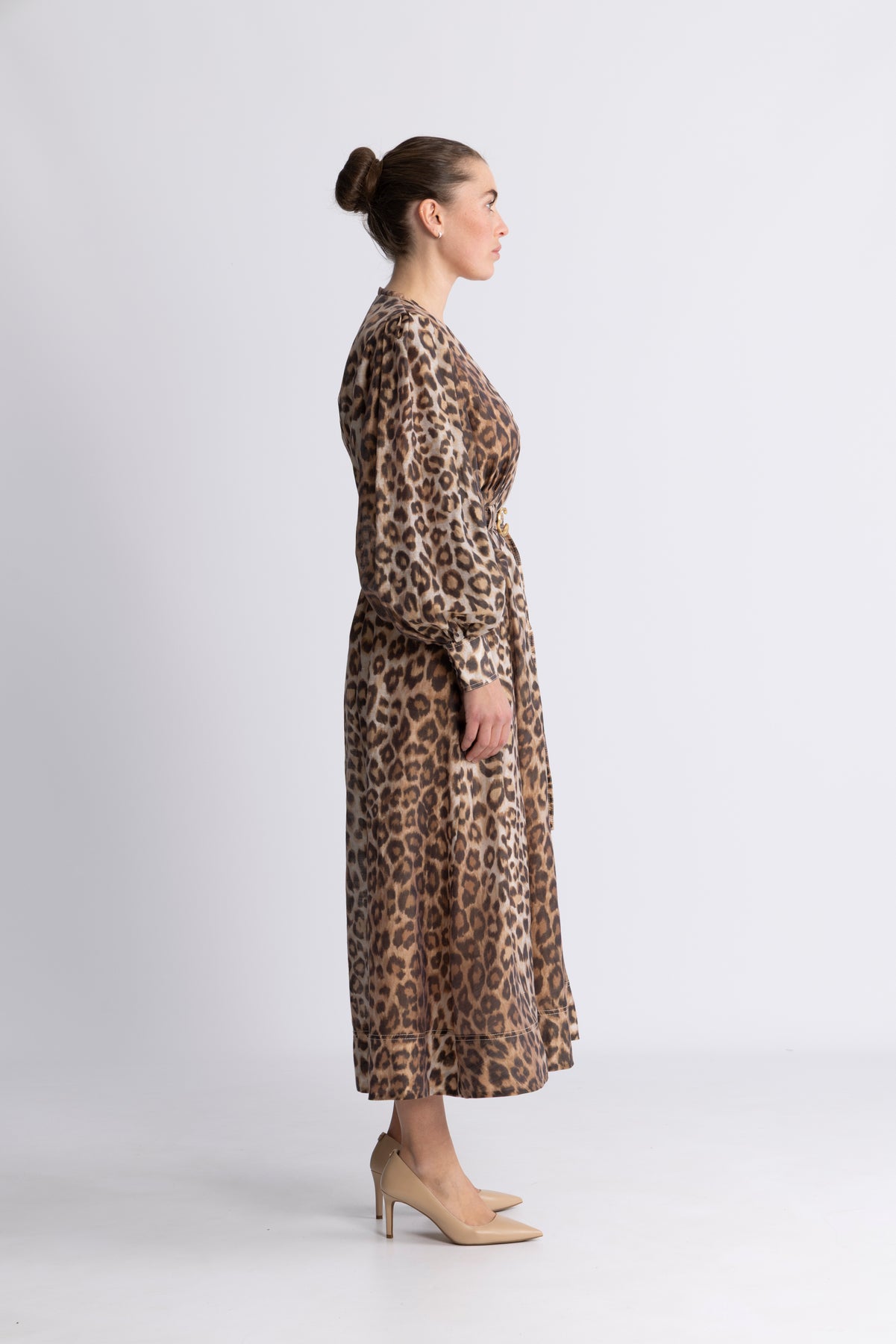 Isabella Shirtdress - Leopard