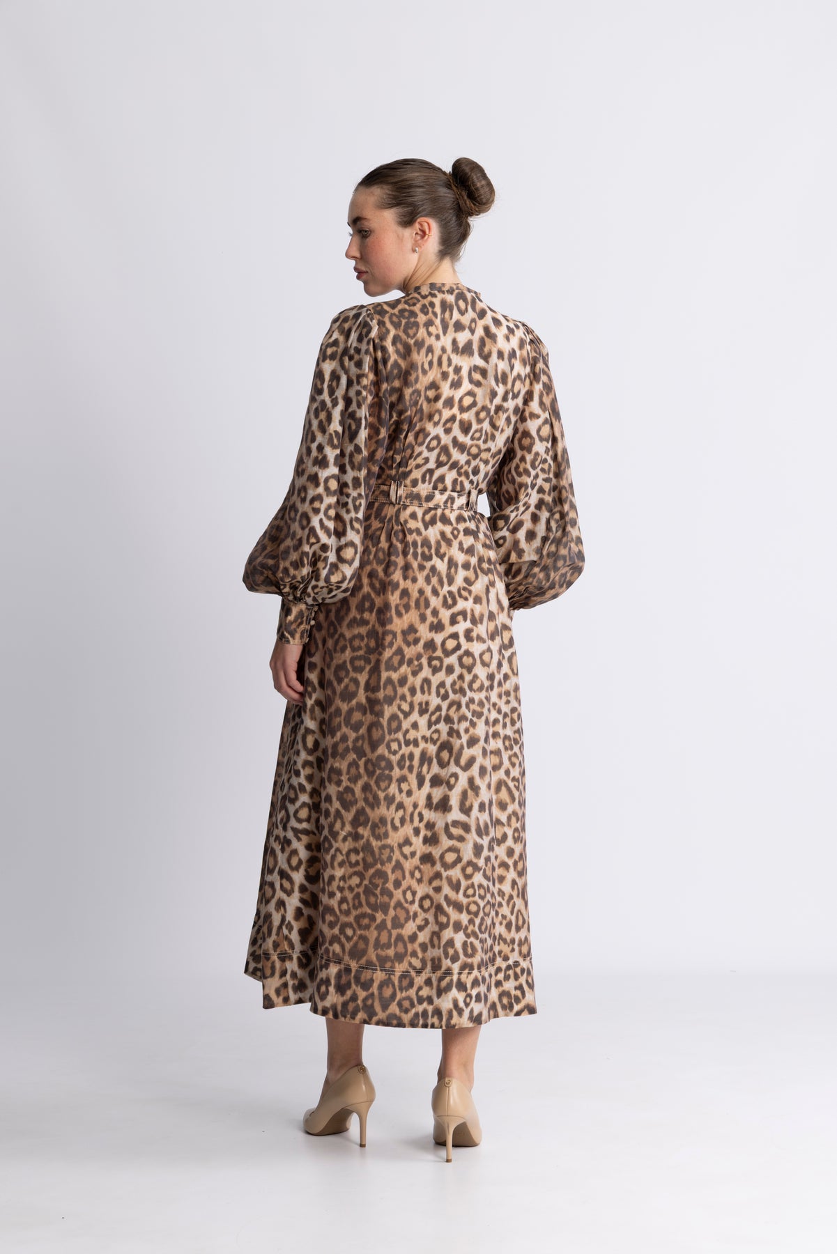 Isabella Shirtdress - Leopard