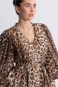 Isabella Shirtdress - Leopard