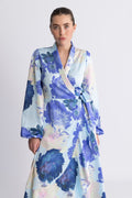 Lara Dress - Pale Peony Blue