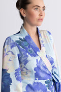Lara Dress - Pale Peony Blue