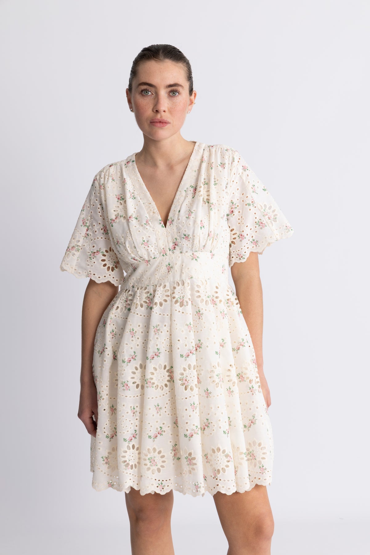 Ocean Dress - White Flower