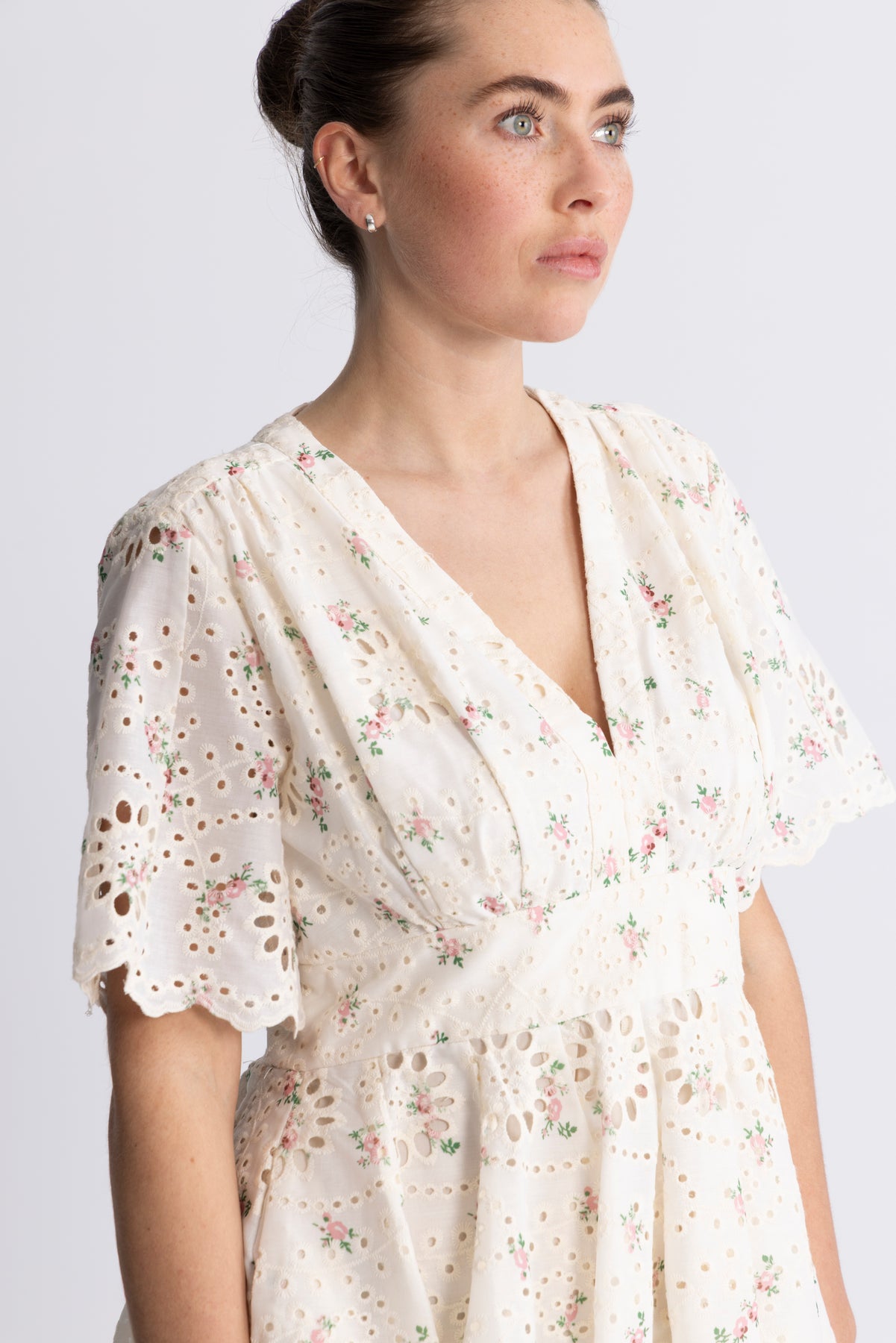 Ocean Dress - White Flower