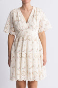 Ocean Dress - White Flower