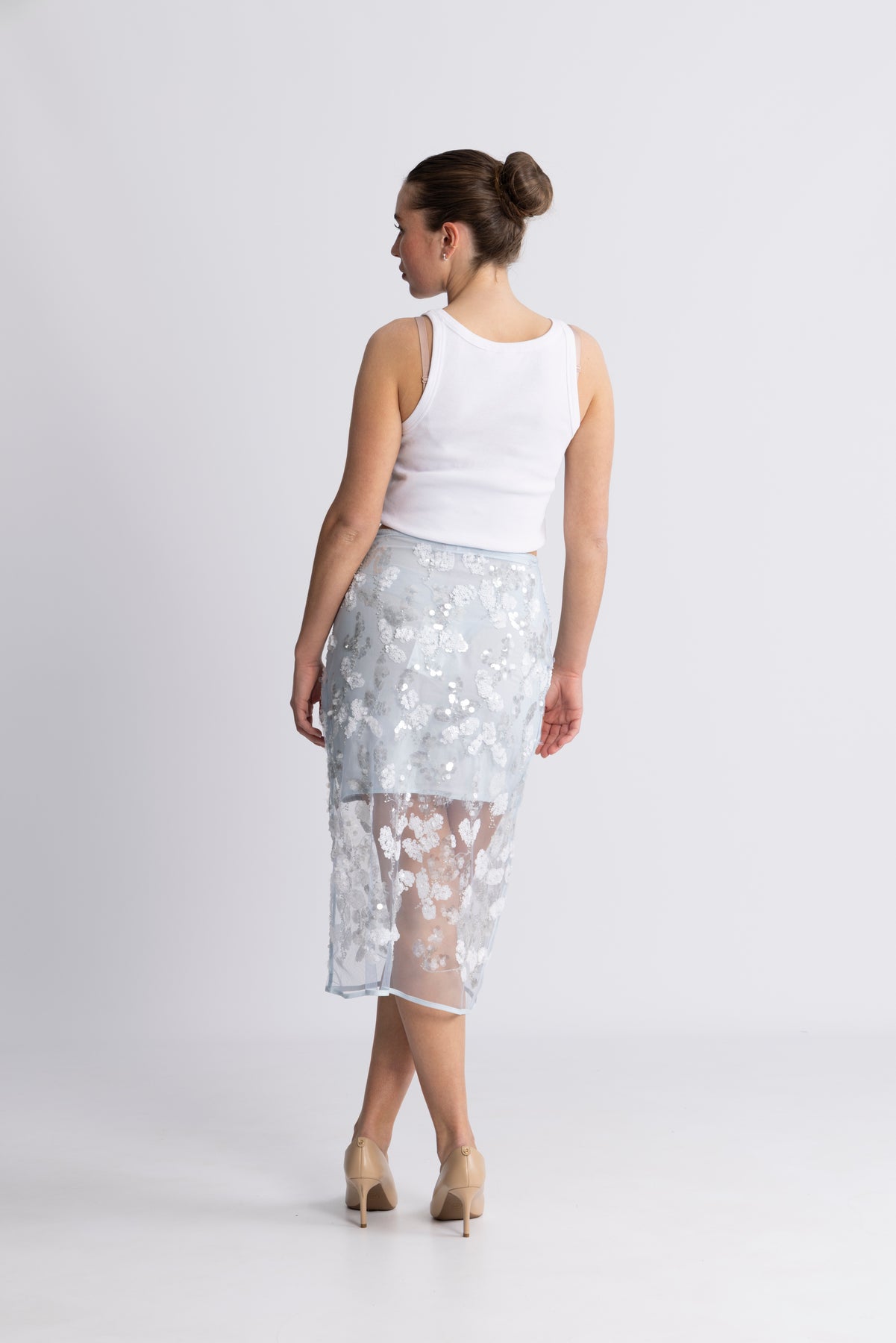 Brooklyn Skirt - Blå