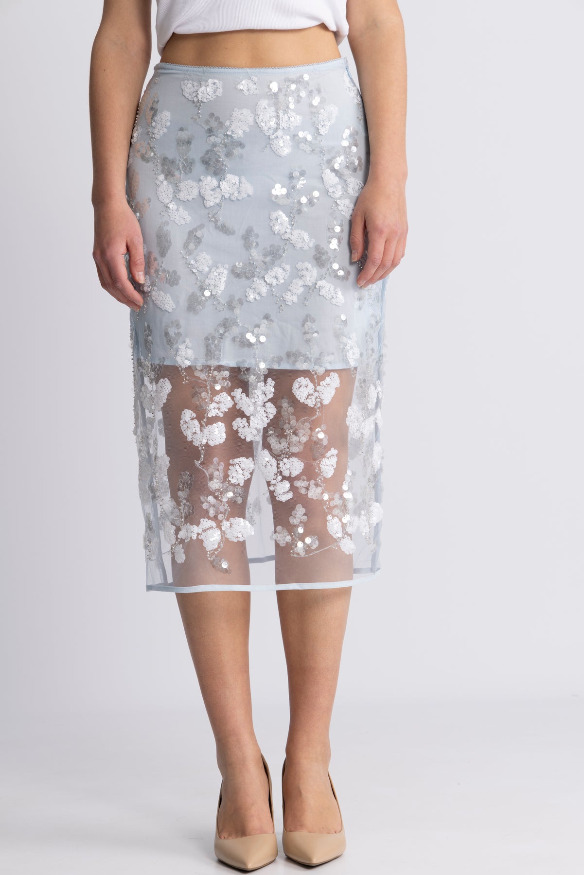 Brooklyn Skirt - Blå