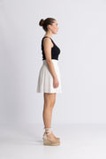 Louise Skirt - Vit