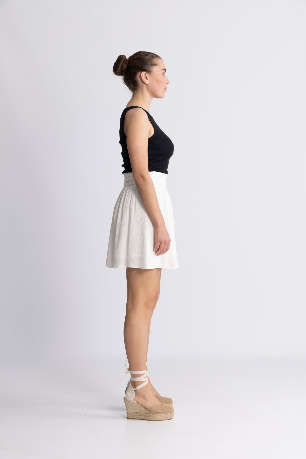Louise Skirt - Vit