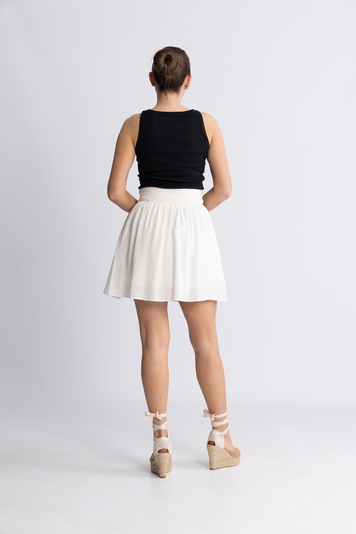 Louise Skirt - Vit