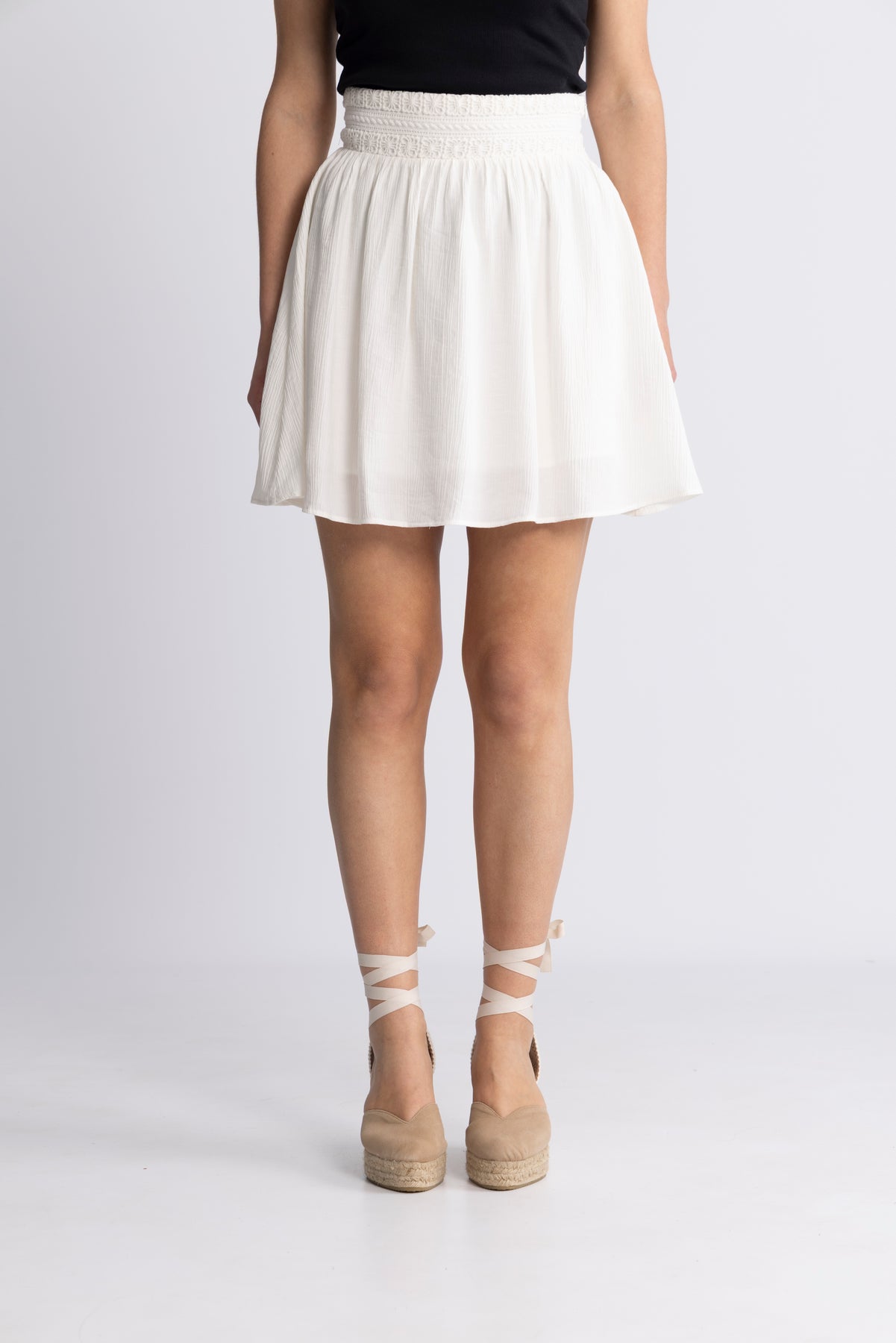 Louise Skirt - Vit