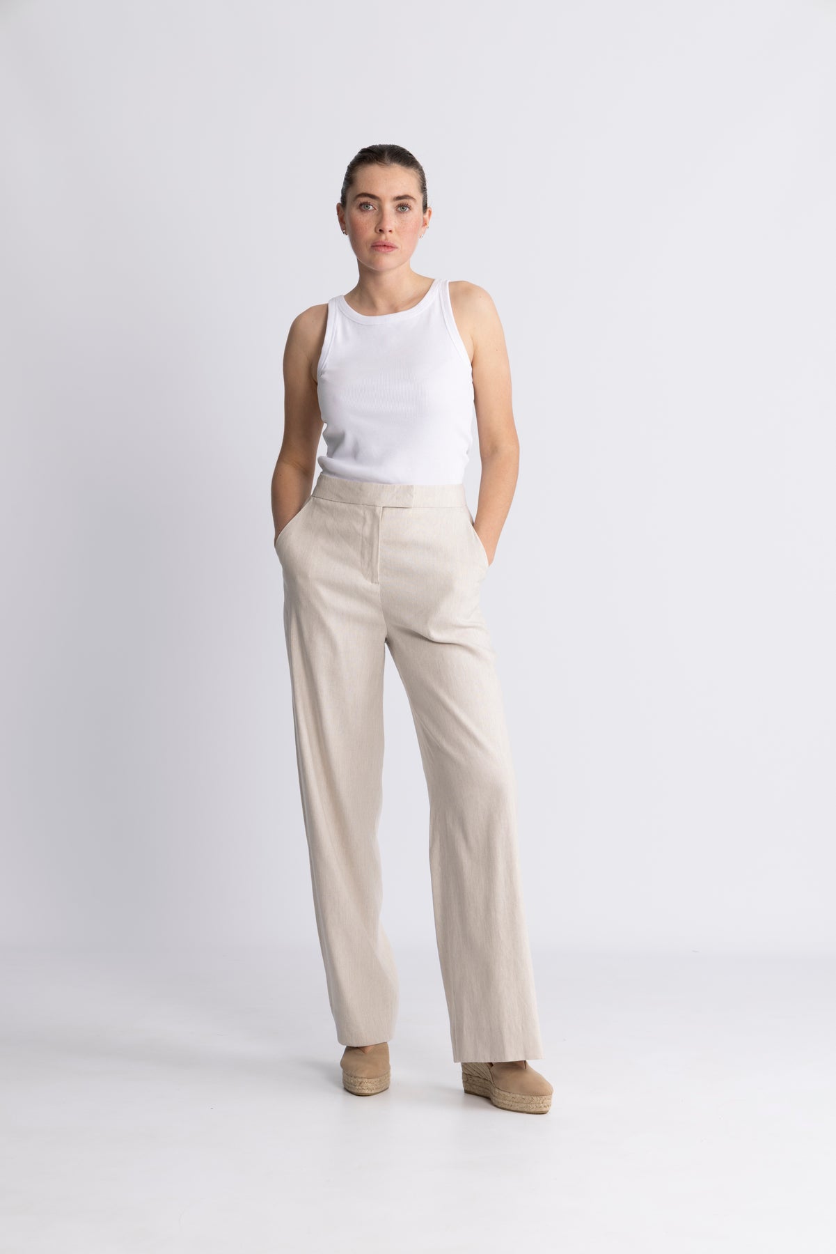 Isa Pants - Sand