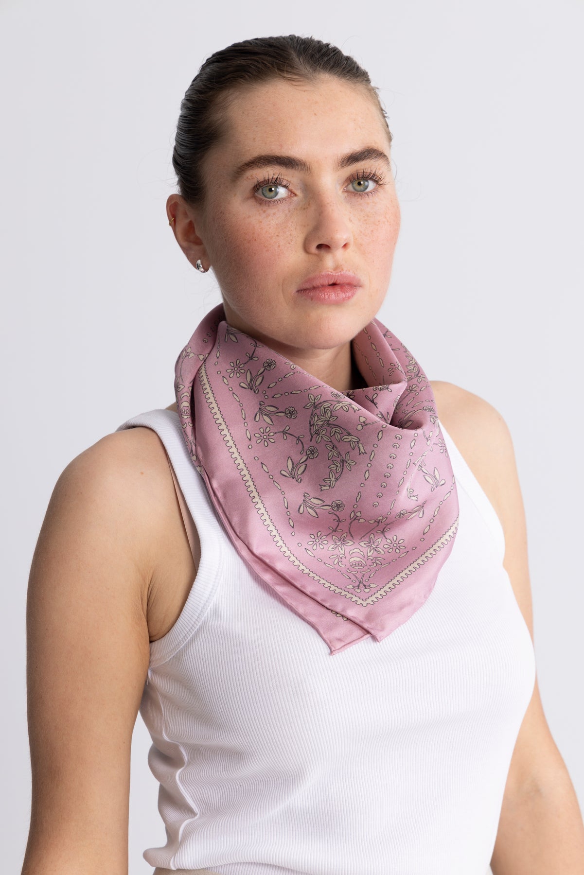 Nassilia Sia Scarf - Pink Nectar