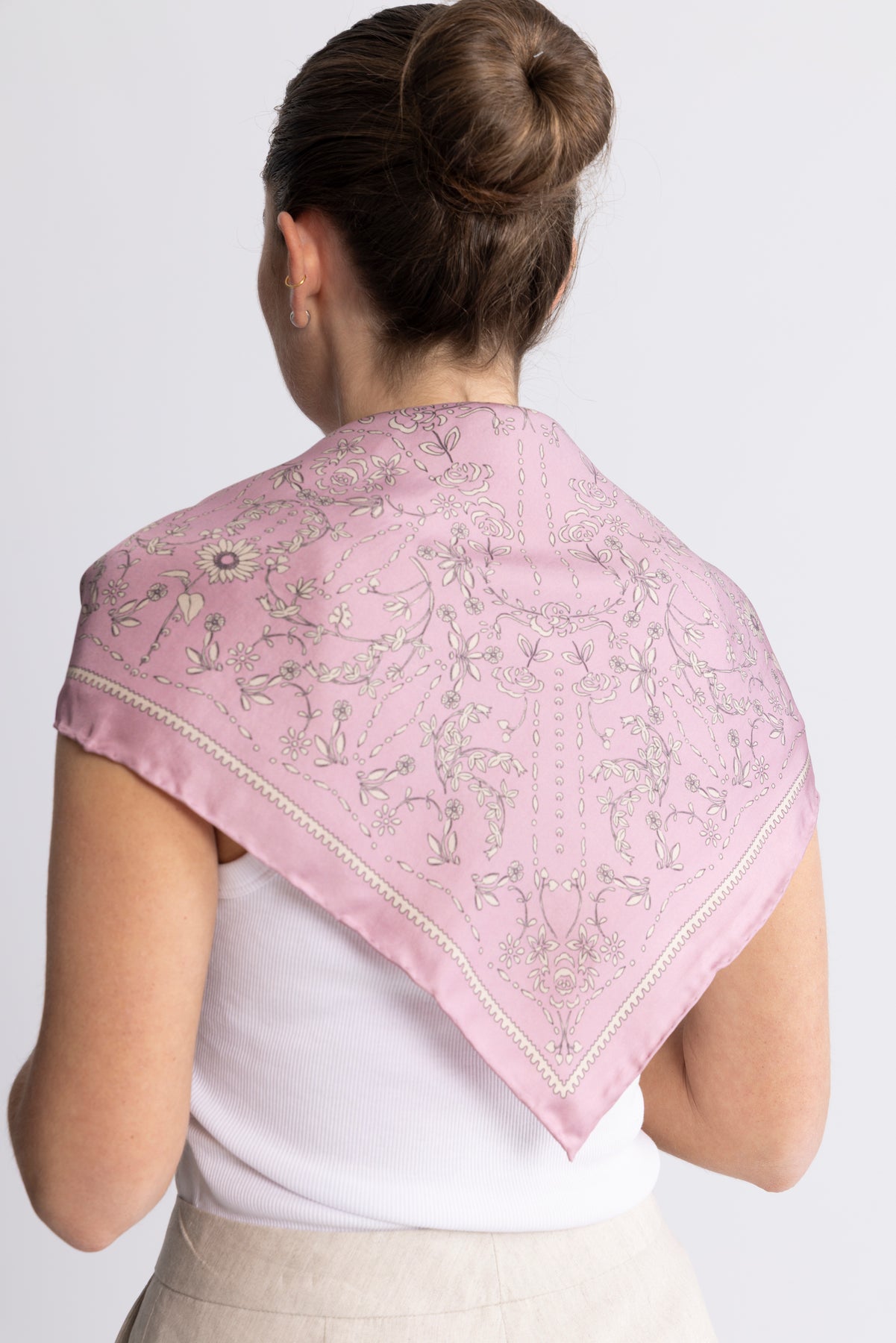 Nassilia Sia Scarf - Pink Nectar