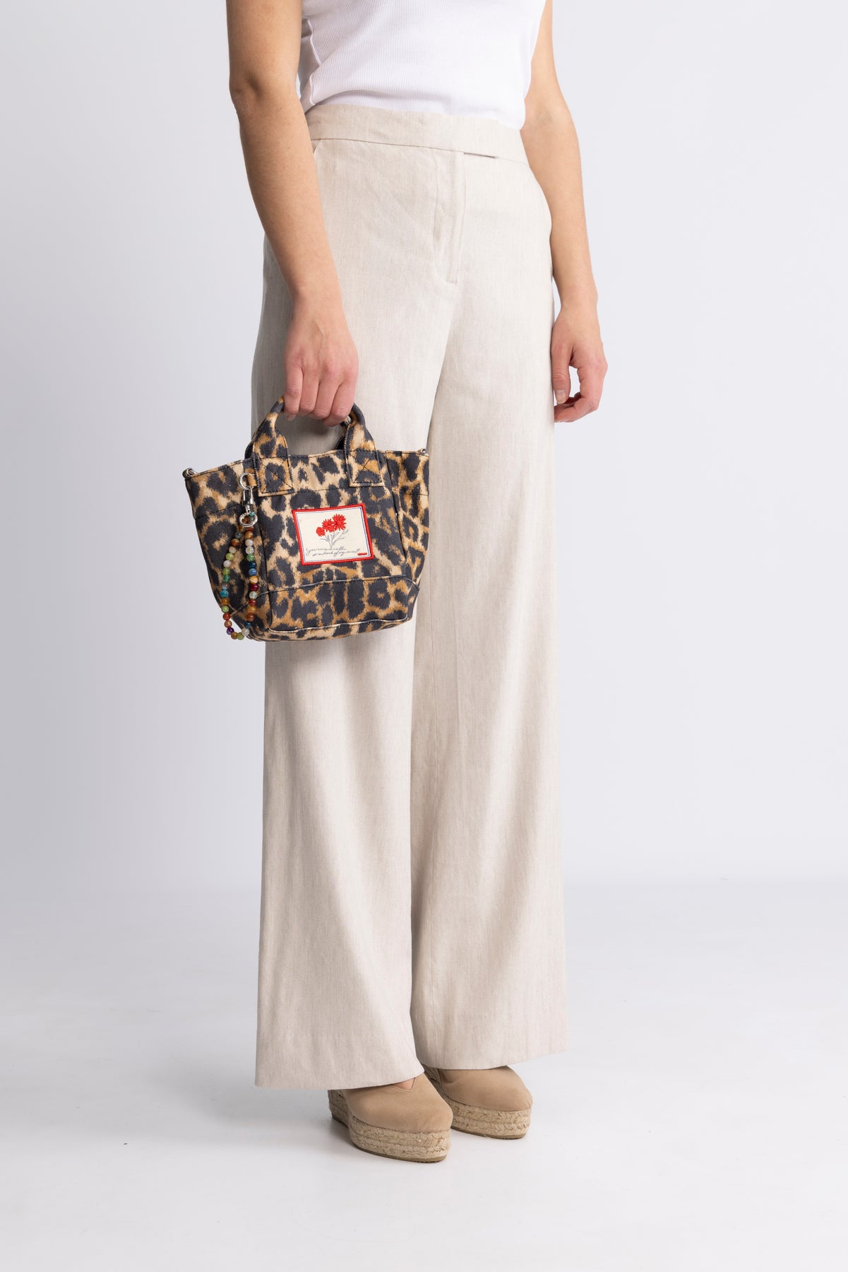 Leopa Canvas Gabby Bag - Svart
