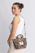 Leopa Canvas Gabby Bag - Svart