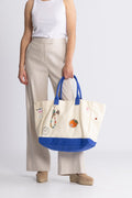 Patch Canvas Camila Bag - Amparo Blue