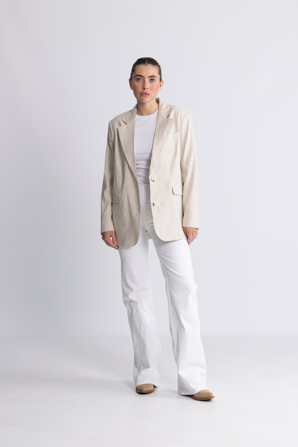 Halima Blazer - Sand