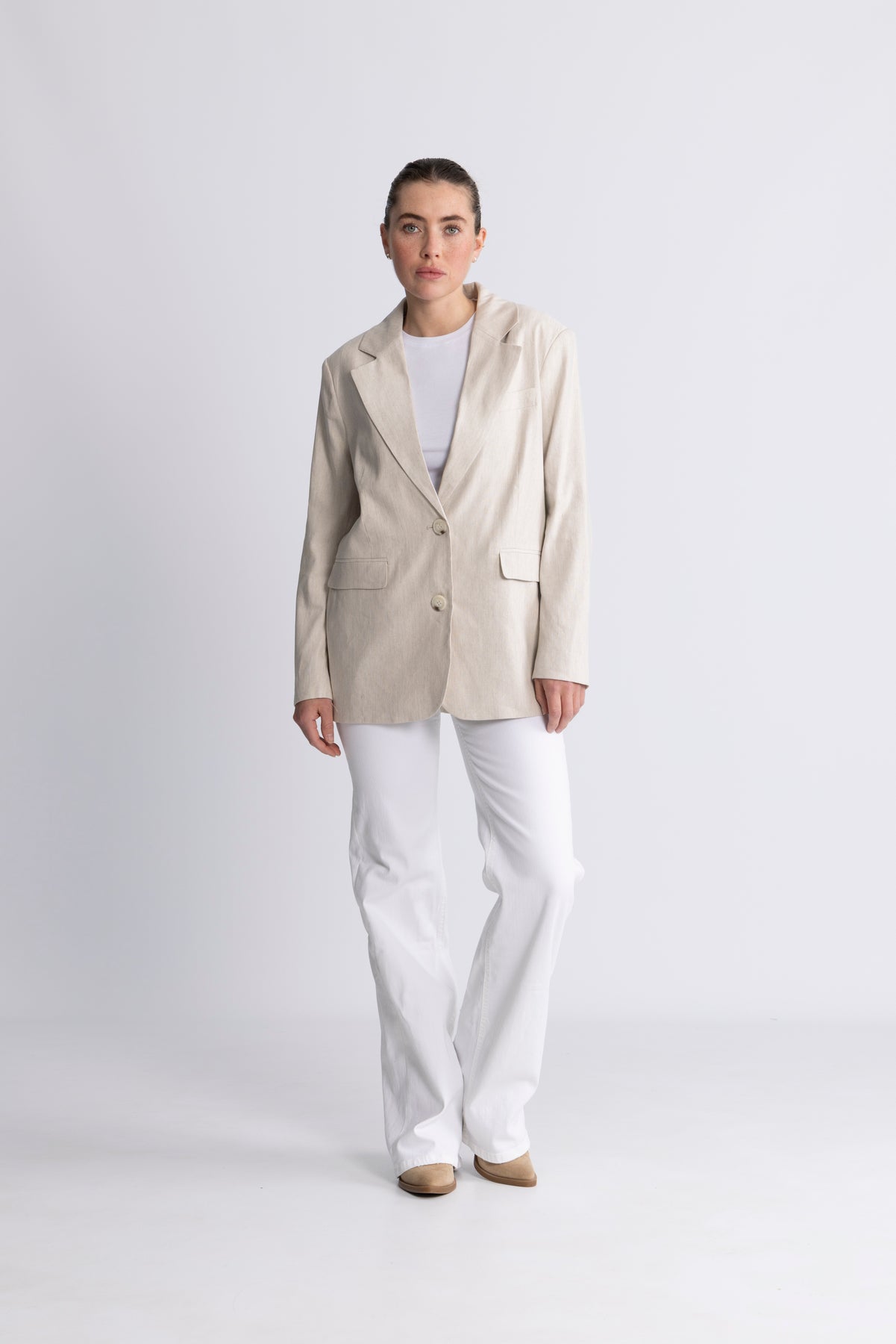 Halima Blazer - Sand