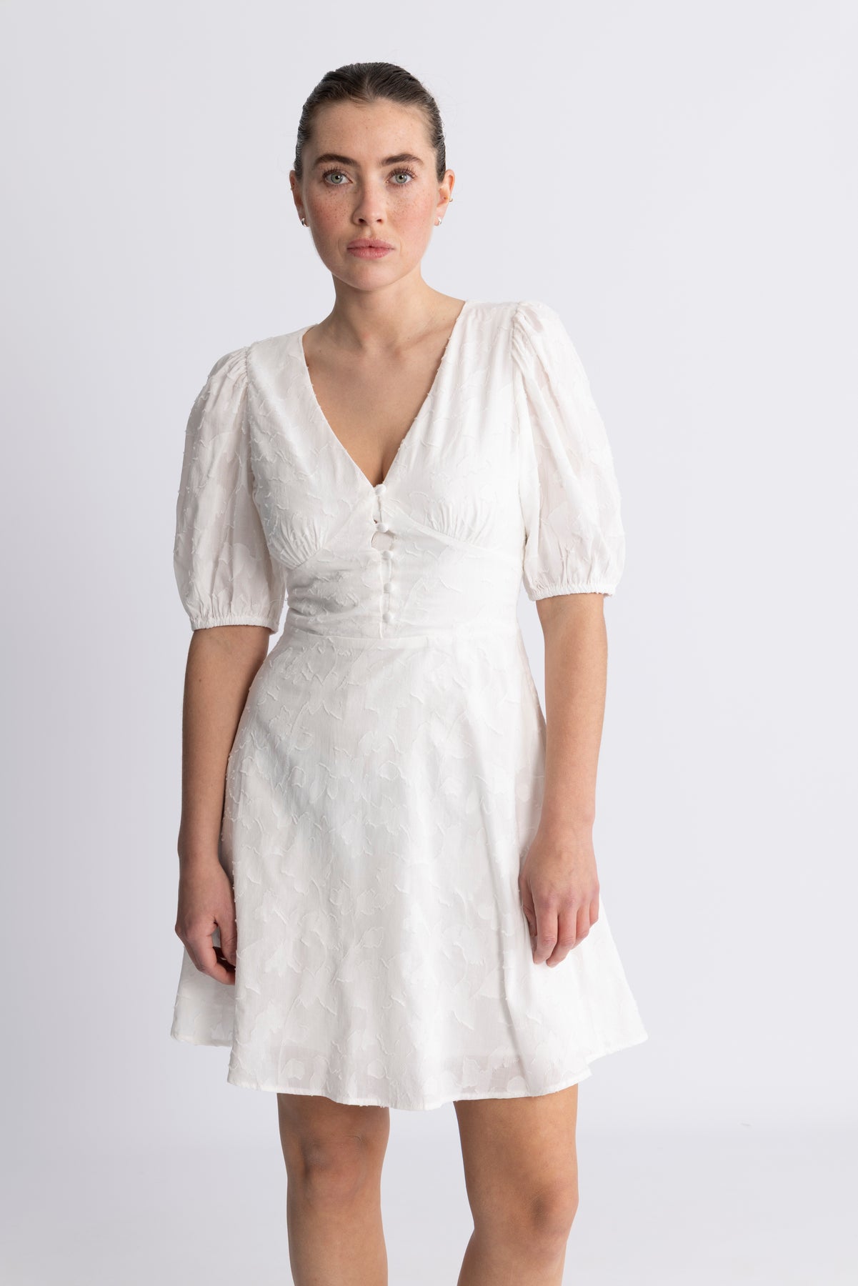 Carin Dress - White