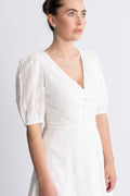 Carin Dress - White